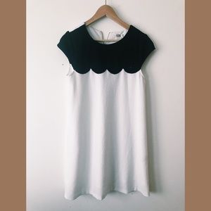 Molly Bracken Mod Black and White Dress Medium